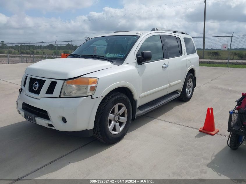 2013 Nissan Armada Sv VIN: 5N1BA0ND4DN603877 Lot: 39232142