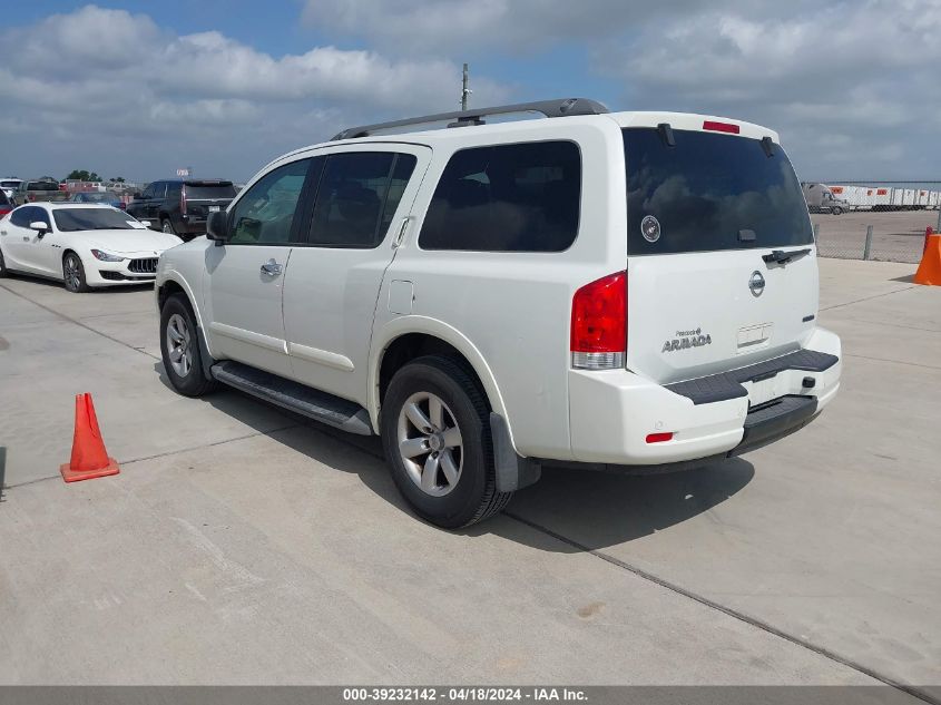 2013 Nissan Armada Sv VIN: 5N1BA0ND4DN603877 Lot: 39232142