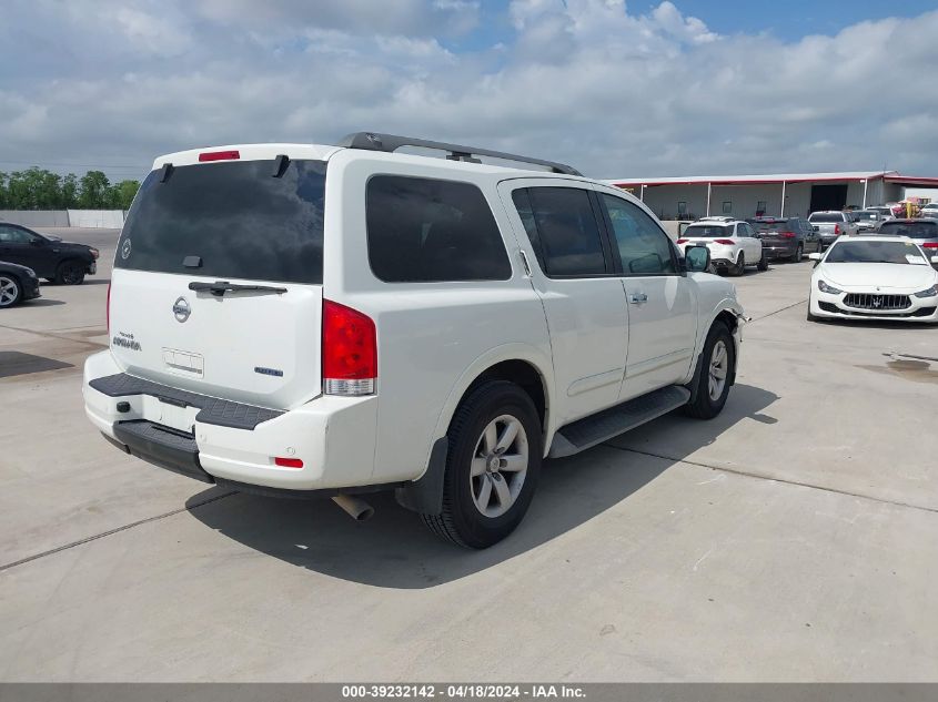 2013 Nissan Armada Sv VIN: 5N1BA0ND4DN603877 Lot: 39232142