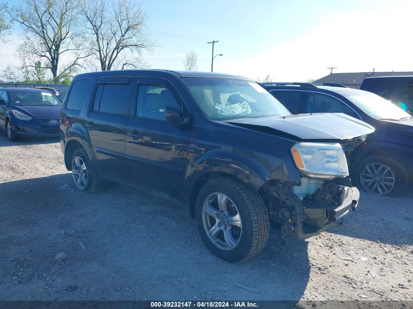 2012 Honda Pilot Ex VIN: 5FNYF4H42CB008722 Lot: 39232147