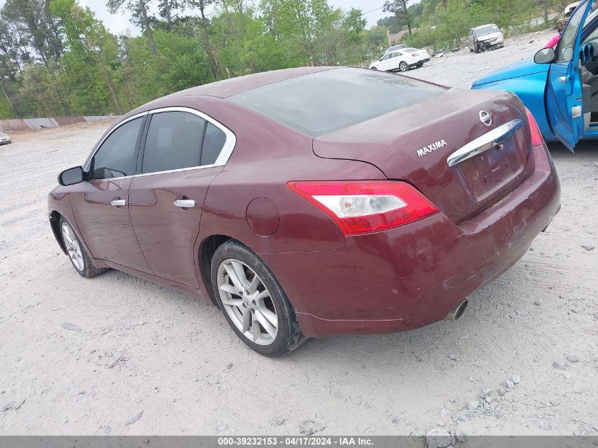 2011 Nissan Maxima 3.5 S VIN: 1N4AA5AP2BC811431 Lot: 39232153