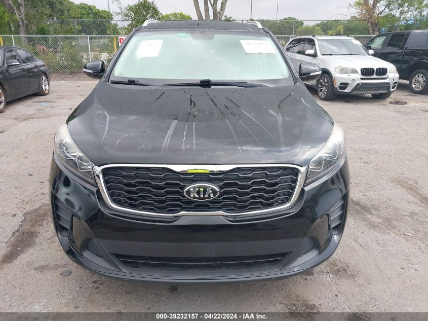 2019 Kia Sorento 2.4L Lx VIN: 5XYPG4A32KG524175 Lot: 39232157