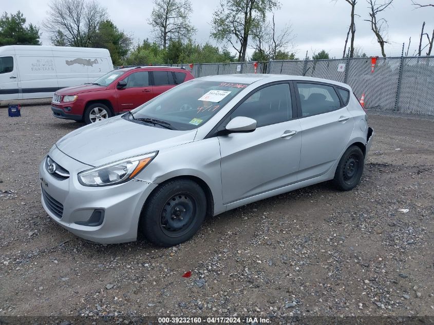 2016 Hyundai Accent Se VIN: KMHCT5AE9GU253117 Lot: 39232160