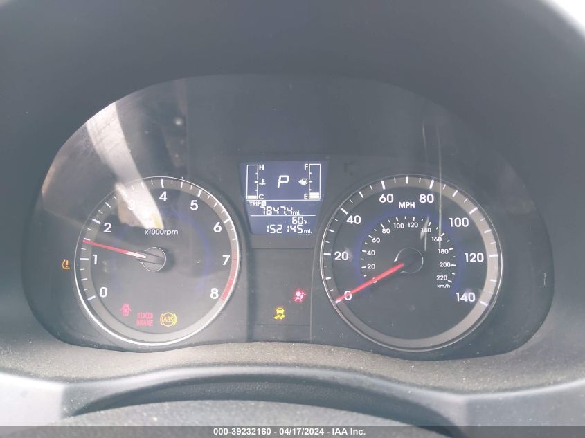 2016 Hyundai Accent Se VIN: KMHCT5AE9GU253117 Lot: 39232160