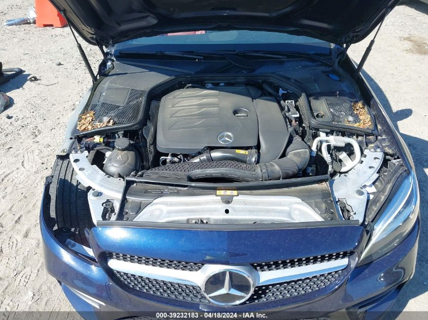 2019 Mercedes-Benz C 300 VIN: 55SWF8DB9KU290731 Lot: 39232183