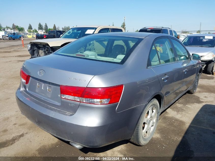 2006 Hyundai Sonata Gls V6/Lx V6 VIN: 5NPEU46F56H147939 Lot: 50272084