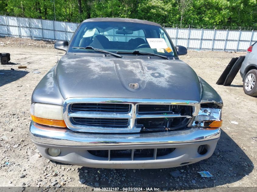 2002 Dodge Dakota Slt VIN: 1B7HL48N92S529181 Lot: 39232187