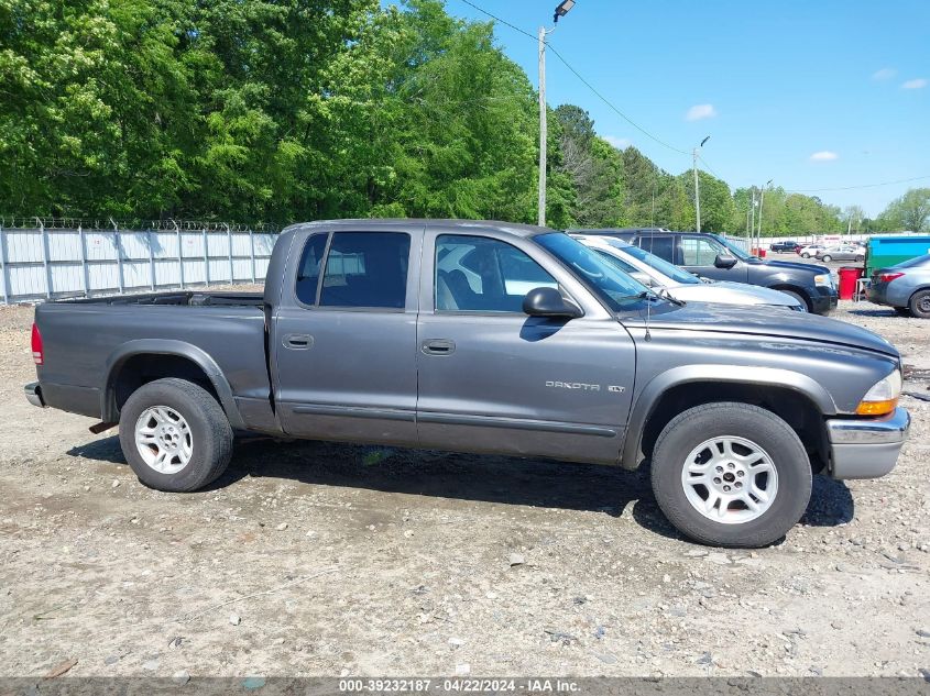 2002 Dodge Dakota Slt VIN: 1B7HL48N92S529181 Lot: 39232187