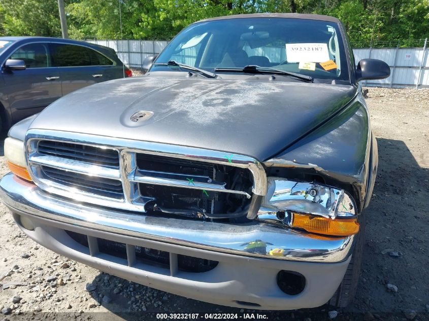 2002 Dodge Dakota Slt VIN: 1B7HL48N92S529181 Lot: 39232187