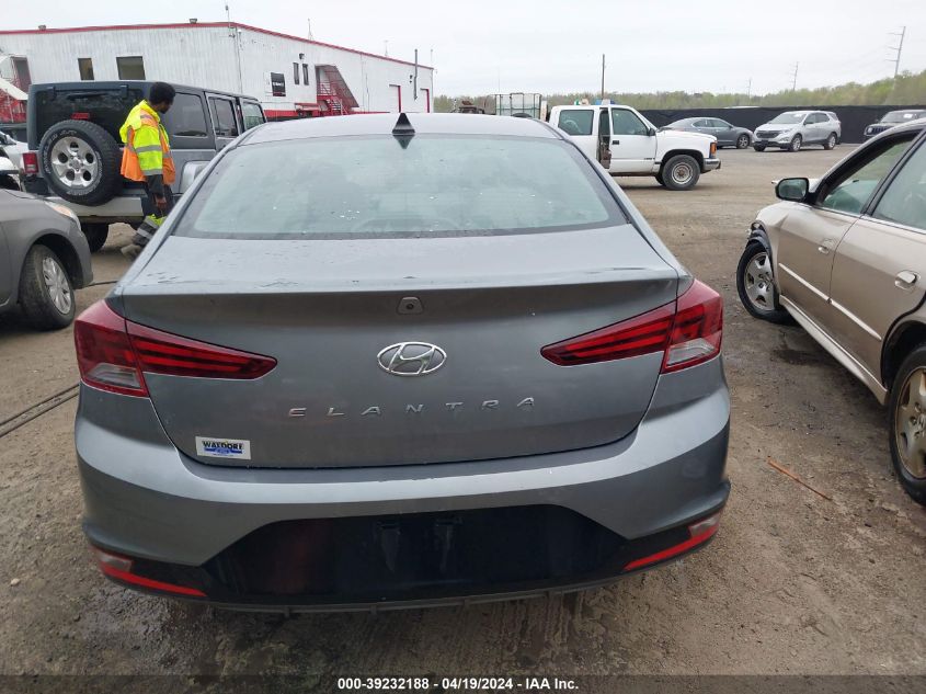 2019 Hyundai Elantra Sel VIN: 5NPD84LF0KH477633 Lot: 39232188