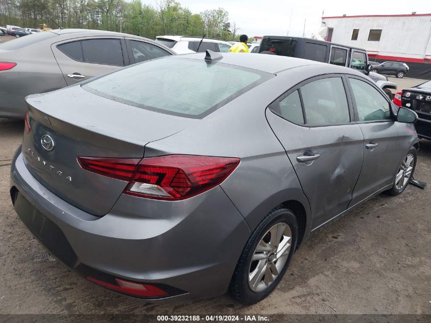 2019 Hyundai Elantra Sel VIN: 5NPD84LF0KH477633 Lot: 39232188