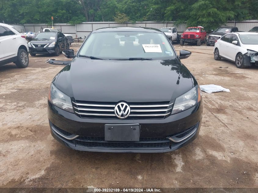 2012 Volkswagen Passat 2.5L Se VIN: 1VWBH7A30CC049430 Lot: 39232189