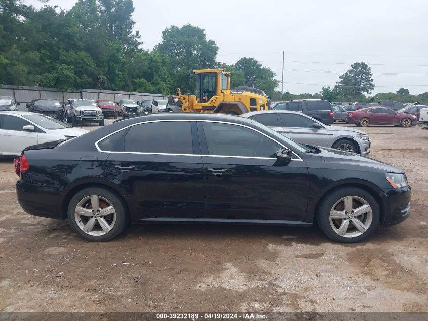 2012 Volkswagen Passat 2.5L Se VIN: 1VWBH7A30CC049430 Lot: 39232189