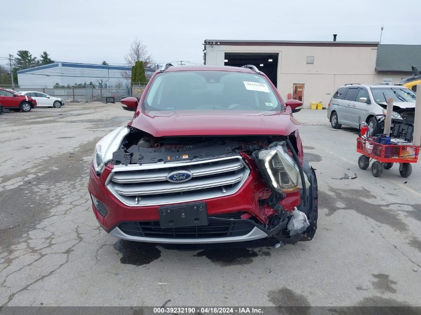 2017 Ford Escape Titanium VIN: 1FMCU9J90HUE27682 Lot: 39232190