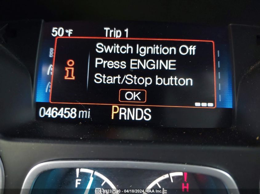 2017 Ford Escape Titanium VIN: 1FMCU9J90HUE27682 Lot: 39232190