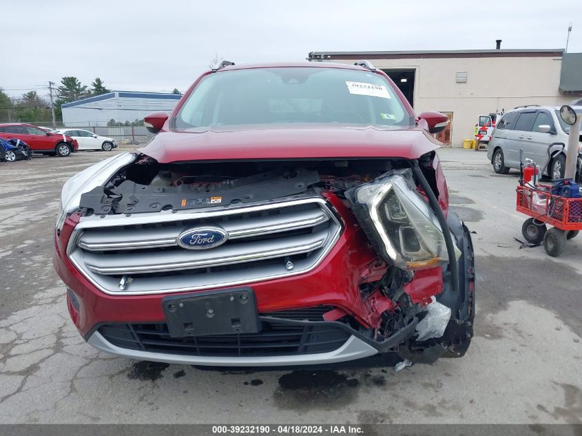 2017 Ford Escape Titanium VIN: 1FMCU9J90HUE27682 Lot: 39232190