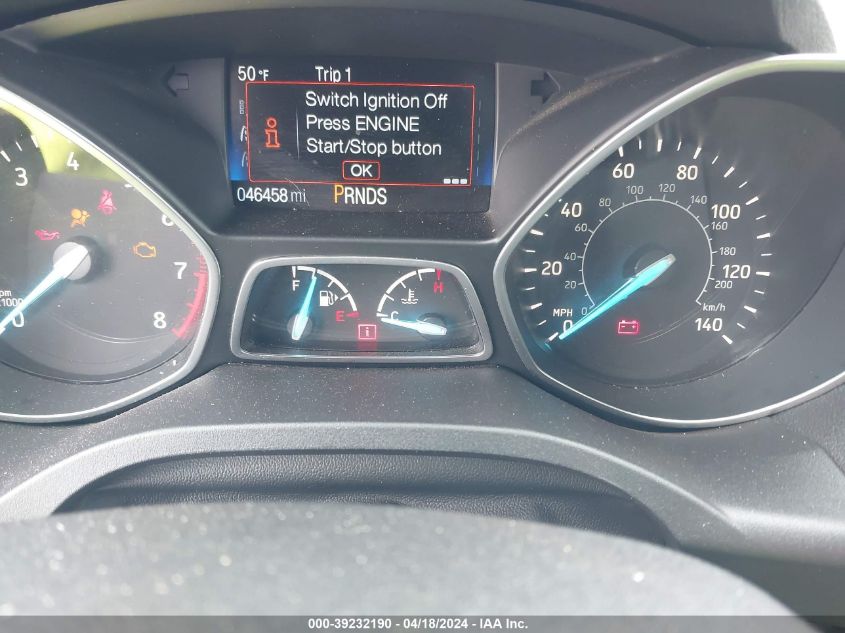 2017 Ford Escape Titanium VIN: 1FMCU9J90HUE27682 Lot: 39232190