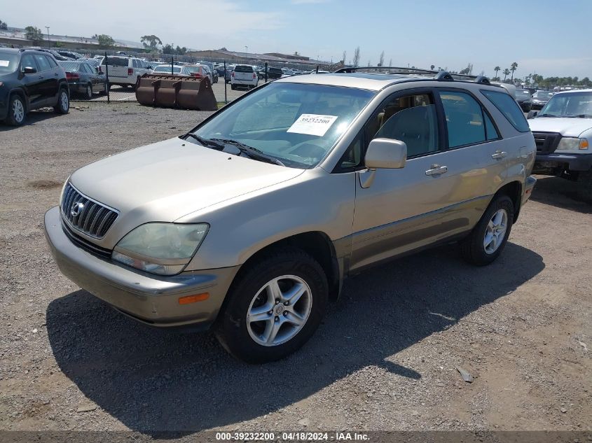 2003 Lexus Rx 300 VIN: JTJHF10U230315863 Lot: 39232200