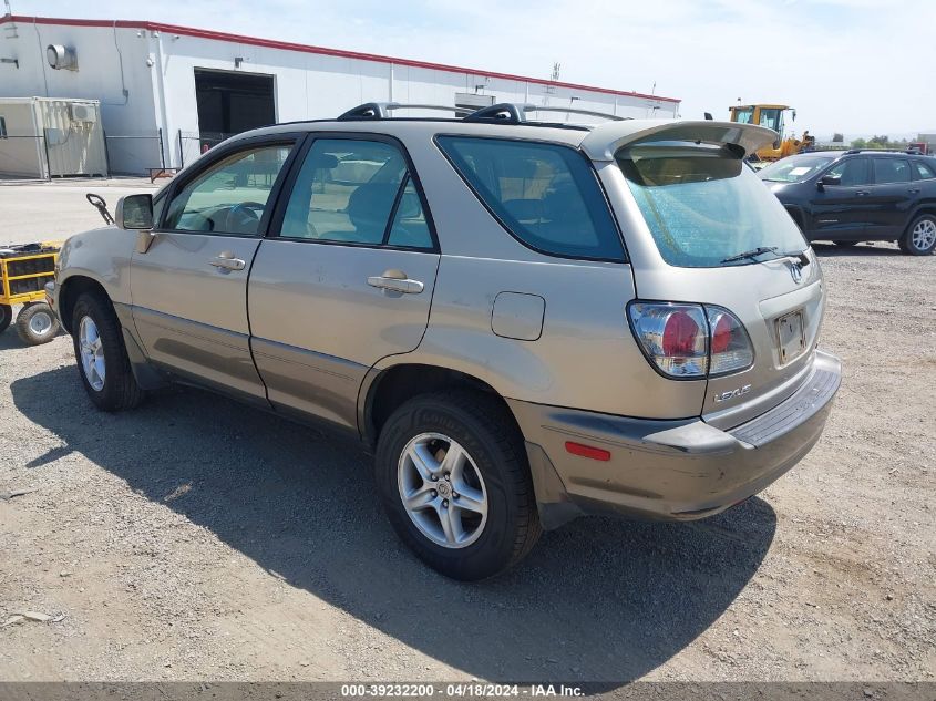 2003 Lexus Rx 300 VIN: JTJHF10U230315863 Lot: 39232200