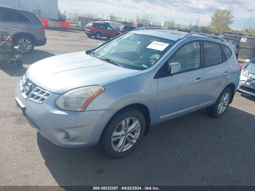 2013 Nissan Rogue Sv VIN: JN8AS5MV2DW106457 Lot: 50596764