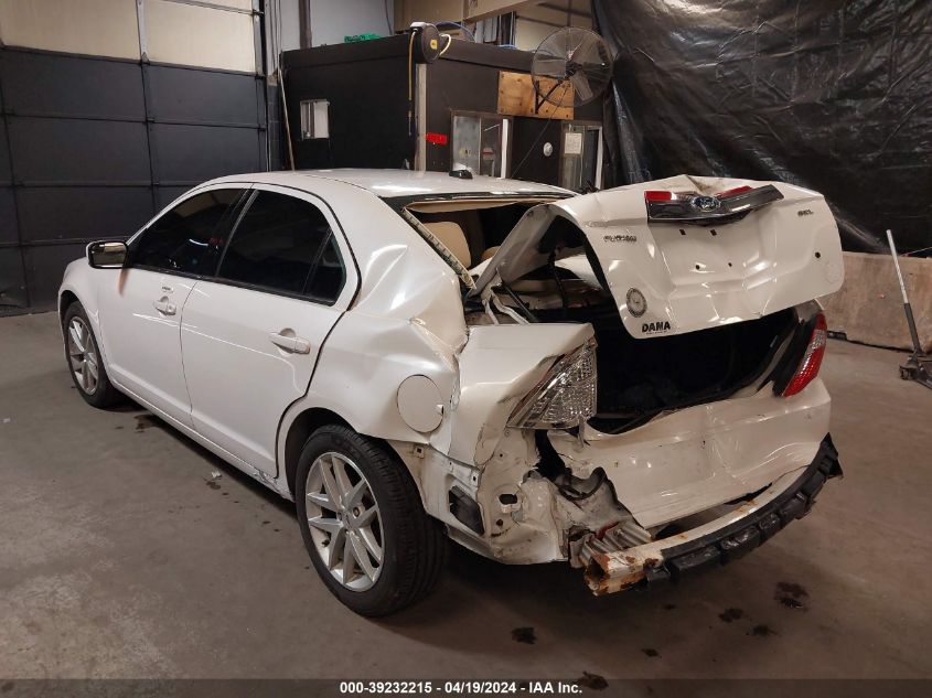 2012 Ford Fusion Sel VIN: 3FAHP0JA3CR120617 Lot: 39232215