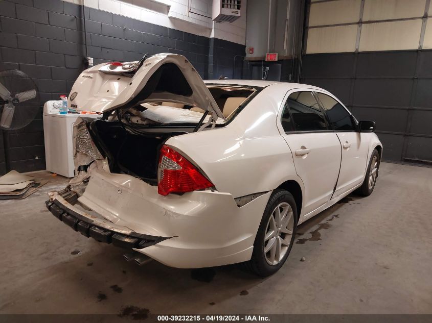 2012 Ford Fusion Sel VIN: 3FAHP0JA3CR120617 Lot: 39232215