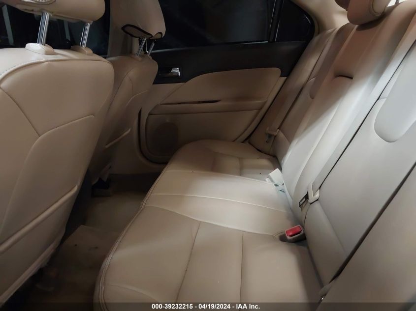 2012 Ford Fusion Sel VIN: 3FAHP0JA3CR120617 Lot: 39232215