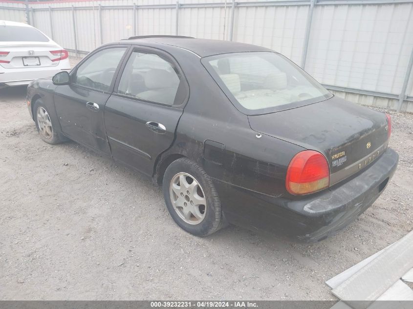 2001 Hyundai Sonata Gls/Gls W/Leather VIN: KMHWF35V61A477800 Lot: 39232231