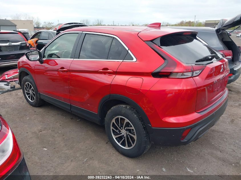 2022 Mitsubishi Eclipse Cross Es S-Awc VIN: JA4ATUAAXNZ054512 Lot: 39232243