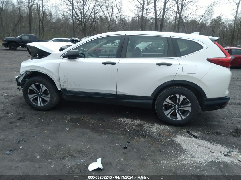 2018 Honda Cr-V Lx VIN: 5J6RW6H36JL001672 Lot: 39232245