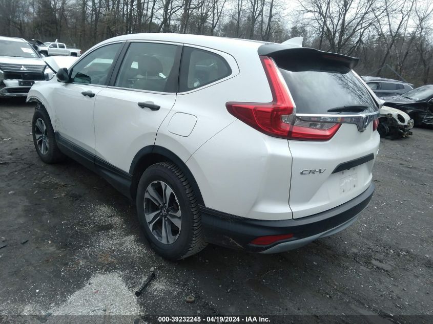 2018 Honda Cr-V Lx VIN: 5J6RW6H36JL001672 Lot: 39232245