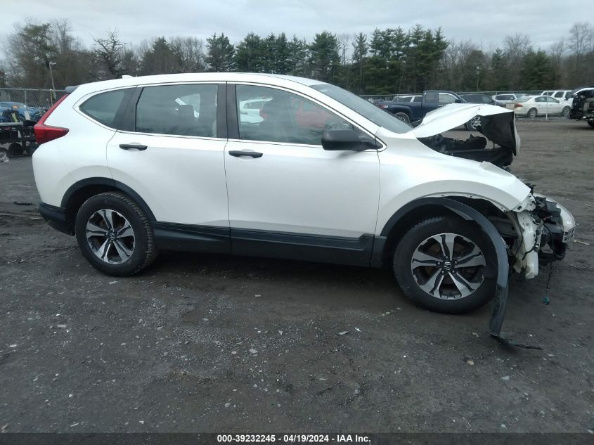 2018 Honda Cr-V Lx VIN: 5J6RW6H36JL001672 Lot: 39232245