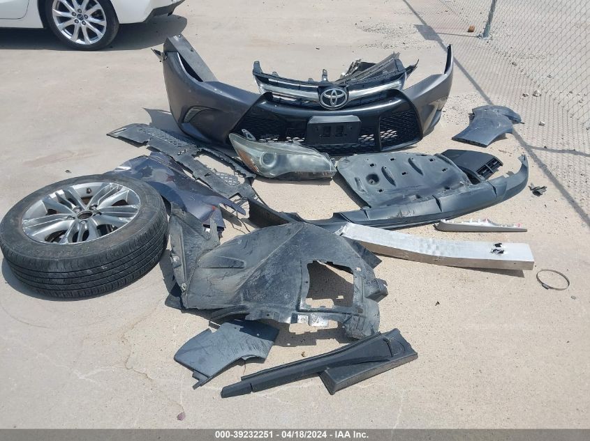 2016 Toyota Camry Se VIN: 4T1BF1FK2GU509740 Lot: 39232251