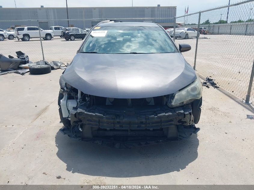 2016 Toyota Camry Se VIN: 4T1BF1FK2GU509740 Lot: 39232251