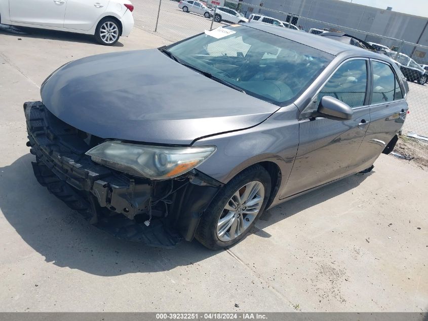 2016 Toyota Camry Se VIN: 4T1BF1FK2GU509740 Lot: 39232251