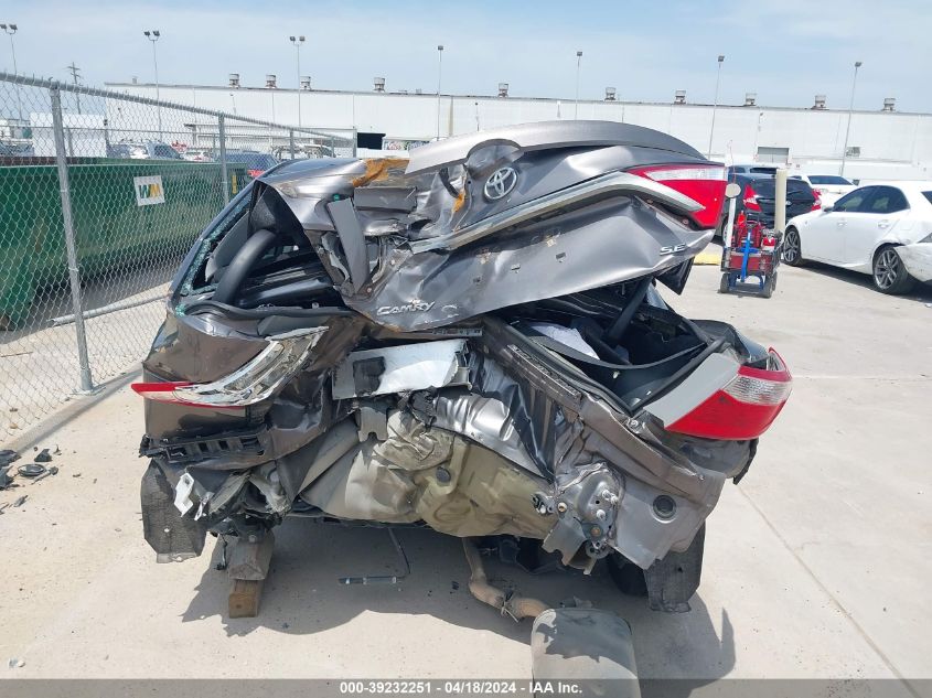 2016 Toyota Camry Se VIN: 4T1BF1FK2GU509740 Lot: 39232251