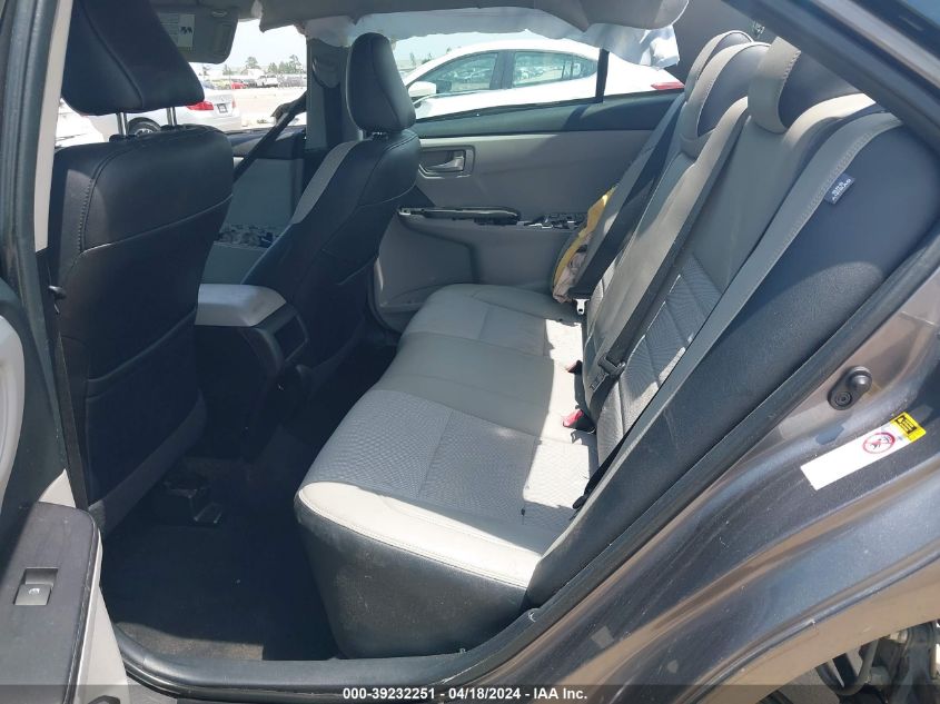 2016 Toyota Camry Se VIN: 4T1BF1FK2GU509740 Lot: 39232251