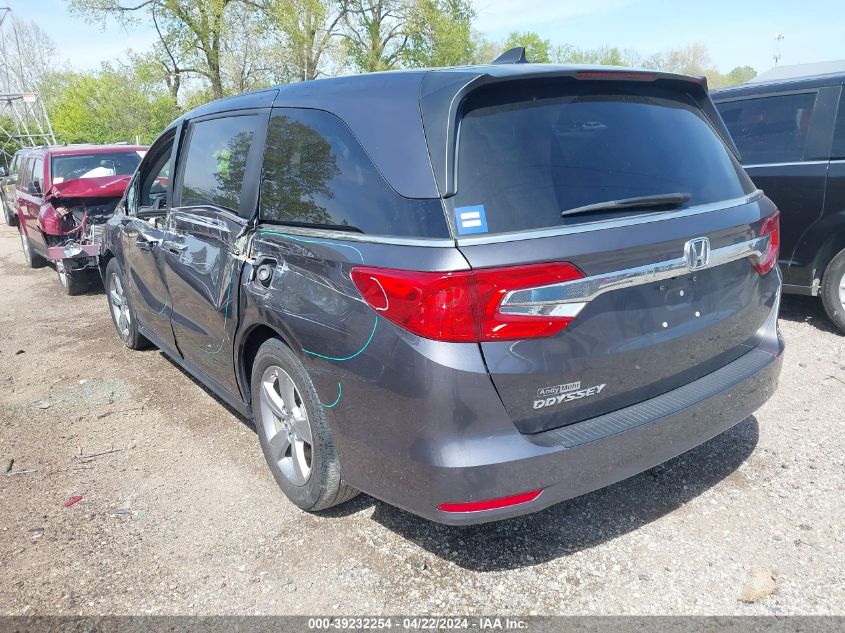 2018 Honda Odyssey Ex VIN: 5FNRL6H51JB052984 Lot: 39232254