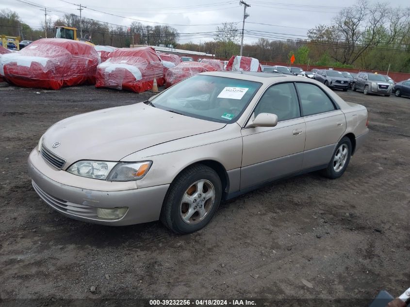 1998 Lexus Es 300 VIN: JT8BF28G4W0122601 Lot: 39232256