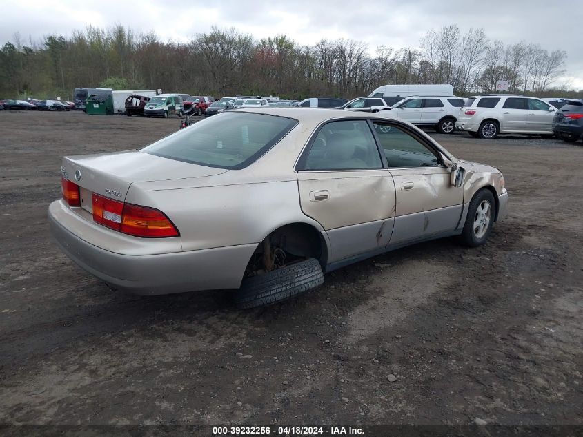1998 Lexus Es 300 VIN: JT8BF28G4W0122601 Lot: 39232256