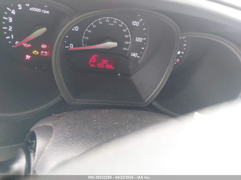 2012 Kia Rio Lx VIN: KNADM4A32C6092815 Lot: 39232258