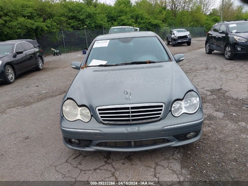 WDBRF40J75A782268 | 2005 MERCEDES-BENZ C 230