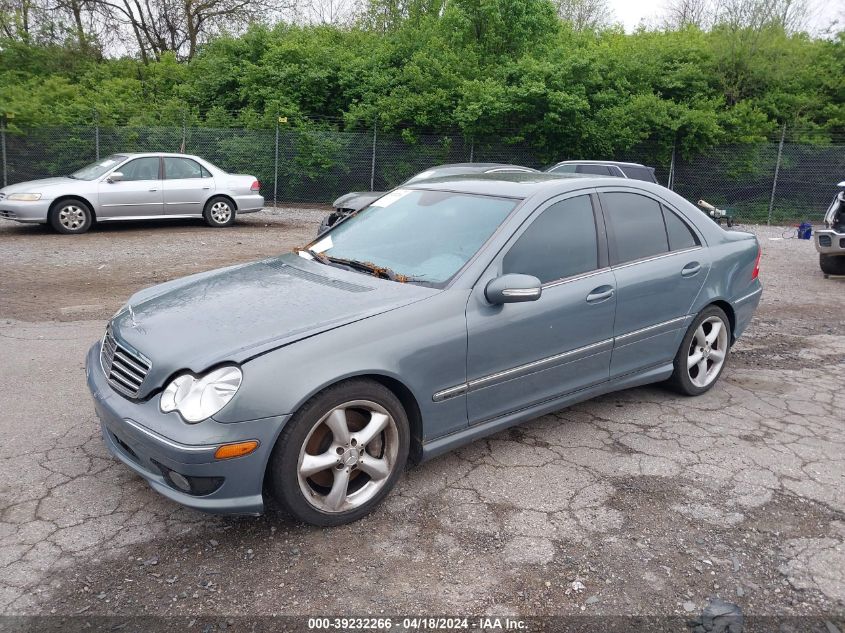 WDBRF40J75A782268 | 2005 MERCEDES-BENZ C 230