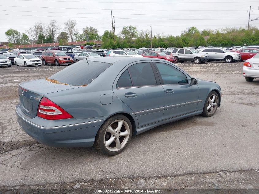 WDBRF40J75A782268 | 2005 MERCEDES-BENZ C 230