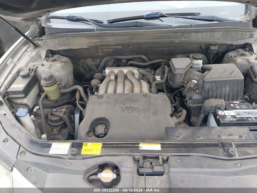 2009 Hyundai Santa Fe Gls VIN: 5NMSG13D49H301926 Lot: 39232285