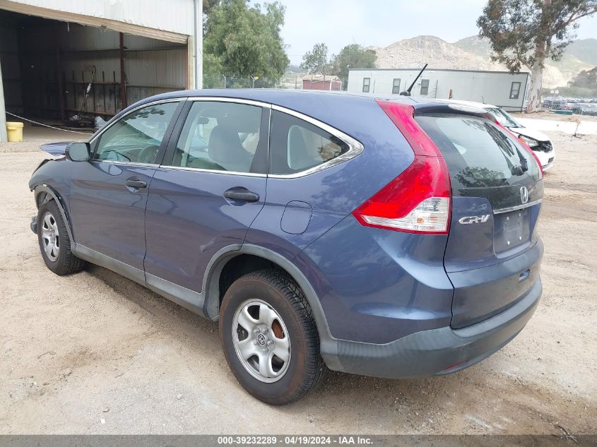 2014 Honda Cr-V Lx VIN: 2HKRM3H39EH521658 Lot: 39232289