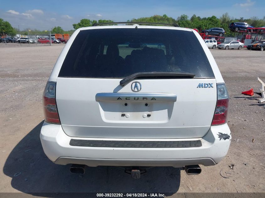 2006 Acura Mdx VIN: 2HNYD18236H550309 Lot: 39232292