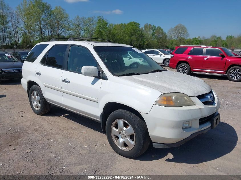 2006 Acura Mdx VIN: 2HNYD18236H550309 Lot: 39232292