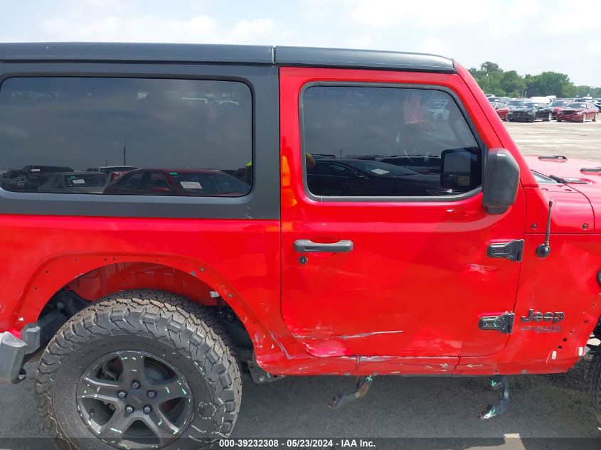 2019 Jeep Wrangler Sport S 4X4 VIN: 1C4GJXAG2KW618162 Lot: 39232308