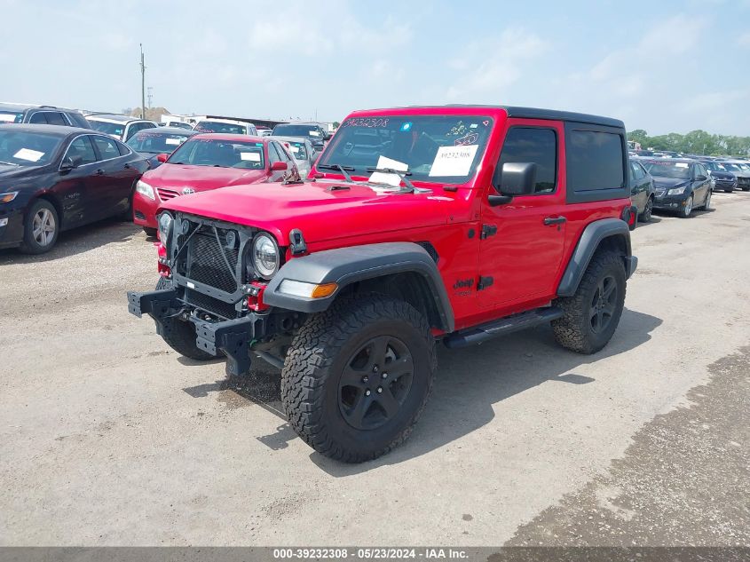 2019 Jeep Wrangler Sport S 4X4 VIN: 1C4GJXAG2KW618162 Lot: 39232308